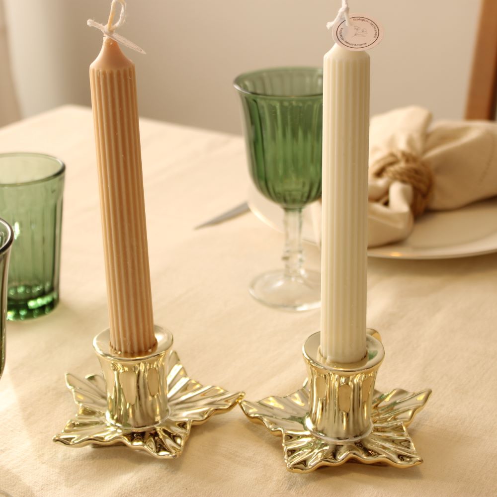 Velas para candelabros