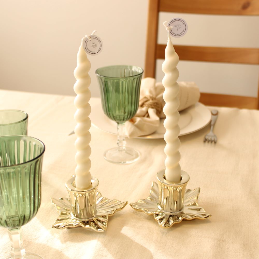 Velas para candelabros